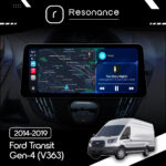 Магнітола Ford Transit Gen-4 (V363) (2014-2019) Resonance L600 6/128 10.33" QLED, 360 (BMW Style) - Зображення 5