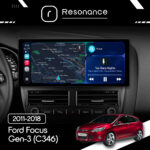 Магнітола Ford Focus Gen-3 (C346) (2011-2018) Resonance L300 4/32 12.3" QLED, 360 (Audi Style) - Зображення 5