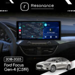 Магнітола Ford Focus Gen-4 (C519) (2018-2025) Resonance L300 4/32 12.3" QLED, 360 (Audi Style) - Зображення 5