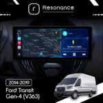 Магнітола Ford Transit Gen-4 (V363) (2014-2019) Resonance L300 4/32 12.3" QLED, 360 (Audi Style) - Зображення 5