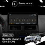 Магнітола Hyundai Santa Fe Gen-2 (CM) (2006-2012) Resonance L600 6/128 10.33" QLED, 360 (Mercedes-Benz Style) - Зображення 6