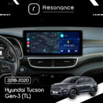 Магнітола Hyundai Tucson Gen-3 (TL) (2018-2020) Resonance L300 4/32 12.3" QLED, 360 (Audi Style) - Зображення 5