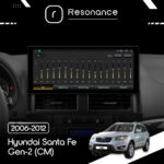Магнітола Hyundai Santa Fe Gen-2 (CM) (2006-2012) Resonance L300 4/32 12.3" QLED, 360 (Audi Style) - Зображення 6