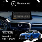 Магнітола Lexus RX Gen-4 (AL20) (2020-2022) [High] Resonance L600 6/128 10.33" QLED, 360 (BMW Style) - Зображення 6