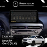 Магнітола Lexus RX Gen-3 (AL10) (2012-2015) Resonance L600 6/128 12.3" QLED, 360 (BMW Style) - Зображення 6