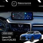 Магнітола Lexus RX Gen-4 (AL20) (2020-2022) [Low] Resonance L300 4/32 12.3" QLED, 360 (Mercedes-Benz Style) - Зображення 5