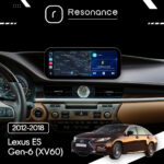 Магнітола Lexus ES Gen-6 (XV60) (2012-2018) [High] Resonance L600 6/128 10.33" QLED, 360 (Mercedes-Benz Style) - Зображення 5