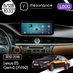 Магнітола Lexus ES Gen-6 (XV60) (2012-2018) [High] Resonance L600 6/128 10.33" QLED, 360 (Mercedes-Benz Style)