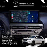 Магнітола Lexus RX Gen-3 (AL10) (2008-2011) [High] Resonance L600 6/128 12.3" QLED, 360 (Audi Style) - Зображення 5