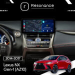 Магнітола Lexus NX Gen-1 (AZ10) (2014-2017) [High, Touchpad] Resonance L600 6/128 12.3" QLED, 360 (Audi Style) - Зображення 5