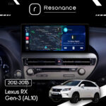 Магнітола Lexus RX Gen-3 (AL10) (2012-2015) Resonance L300 4/32 12.3" QLED, 360 (Audi Style) - Зображення 5