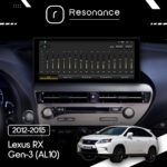 Магнітола Lexus RX Gen-3 (AL10) (2012-2015) Resonance L300 4/32 12.3" QLED, 360 (Audi Style) - Зображення 6