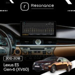Магнітола Lexus ES Gen-6 (XV60) (2012-2018) [Mid] Resonance L300 4/32 12.3" QLED, 360 (Audi Style) - Зображення 6