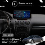 Магнітола Mazda 6 (Atenza) Gen-1 (GG/GY) (2002-2008) Resonance L300 4/32 12.3" QLED, 360 (BMW Style) - Зображення 5