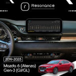 Магнітола Mazda 6 (Atenza) Gen-3 (GJ/GL) (2017-2025) Resonance L300 4/32 12.3" QLED, 360 (Mercedes-Benz Style) - Зображення 6