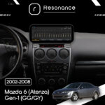 Магнітола Mazda 6 (Atenza) Gen-1 (GG/GY) (2002-2008) Resonance L300 4/32 10.33" QLED, 360 (Mercedes-Benz Style) - Зображення 6
