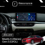 Магнітола Mazda 6 (Atenza) Gen-3 (GJ/GL) (2015-2017) [High] Resonance L300 4/32 12.3" QLED, 360 (Audi Style) - Зображення 5