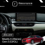 Магнітола Mazda 6 (Atenza) Gen-3 (GJ/GL) (2015-2017) [High] Resonance L300 4/32 12.3" QLED, 360 (Audi Style) - Зображення 6