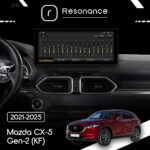 Магнітола Mazda CX-5 Gen-2 (KF) (2021-2025) Resonance L600 6/128 12.3" QLED, 360 (Audi Style) - Зображення 6