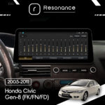 Магнітола Honda Civic Gen-8 (FK/FN/FD) (2005-2011) Resonance L600 6/128 12.3" QLED, 360 (BMW Style) - Зображення 6