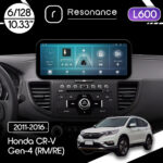Магнітола Honda CR-V Gen-4 (RM/RE) (2011-2016) Resonance L600 6/128 10.33" QLED, 360 (Mercedes-Benz Style)