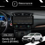 Магнітола Honda CR-V Gen-5 (RT/RW) (2016-2022) Resonance L300 4/32 12.3" QLED, 360 (Audi Style) - Зображення 6