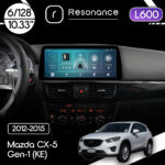 Магнітола Mazda CX-5 Gen-1 (KE) (2012-2015) [High] Resonance L600 6/128 10.33" QLED, 360 (BMW Style)