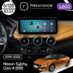 Магнітола Nissan Sylphy 4 (B18) (2019-2022) Resonance L600 6/128 10.33" QLED, 360 (Mercedes-Benz Style)