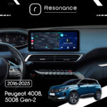 Магнітола Peugeot 4008, 5008 (2016-2025) Resonance L300 4/32 10.33" QLED, 360 (Audi Style) - Зображення 5