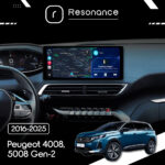 Магнітола Peugeot 4008, 5008 (2016-2025) Resonance L600 6/128 12.3" QLED, 360 (Audi Style) - Зображення 5