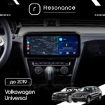 Магнітола Volkswagen Universal (-2019) Resonance L600 6/128 10.33" QLED, 360 (Mercedes-Benz Style) - Зображення 5