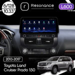 Магнітола Toyota Land Cruiser Prado 150 (2013-2017) [Alt] Resonance L600 6/128 10.33" QLED, 360 (BMW Style)