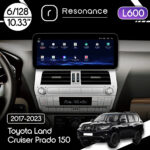 Магнітола Toyota Land Cruiser Prado 150 (2017-2023) [Mid] Resonance L600 6/128 10.33" QLED, 360 (Mercedes-Benz Style)