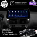 Магнітола Toyota Land Cruiser Prado 150 (2009-2013) [High] Resonance L600 6/128 12.3" QLED, 360 (BMW Style)