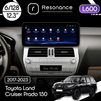 Магнітола Toyota Land Cruiser Prado 150 (2017-2023) [Low] Resonance L600 6/128 12.3" QLED, 360 (Mercedes-Benz Style)
