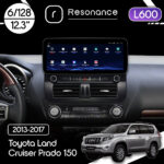 Магнітола Toyota Land Cruiser Prado 150 (2013-2017) [Alt] Resonance L600 6/128 12.3" QLED, 360 (Mercedes-Benz Style)
