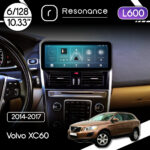 Магнітола Volvo XC60 (2014-2017) Resonance L600 6/128 10.33" QLED, 360 (Mercedes-Benz Style)