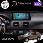Магнітола Volvo XC90 (2002-2014) Resonance L300 4/32 12.3" QLED, 360 (BMW Style)