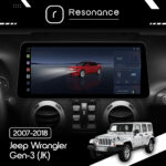 Магнітола Jeep Wrangler 3 (2007-2018) DUDU 7 12.3" 2K QLED, 12/256 (Style C) - Зображення 5
