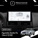 Магнітола Hyundai Santa Fe 2 (CM) (2006-2012) DUDU 7 12.3" 2K QLED, 6/64, 360 (Style C) - Зображення 8