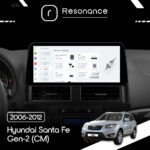 Магнітола Hyundai Santa Fe 2 (CM) (2006-2012) DUDU 7 12.3" 2K QLED, 6/64, 360 (Style C) - Зображення 9