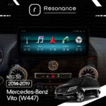 Магнітола Mercedes-Benz Vito (W447) (2014-2019) Resonance L600 6/128 10.33" QLED, 360 (Mercedes-Benz Style) - Зображення 5