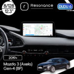 Магнітола Mazda 3 (Axela) Gen-4 (BP) (2019+) DUDU 6 12.3" 2K QLED, 8/128, 360 (Style C)