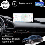 Магнітола Mazda 3 (Axela) Gen-4 (BP) (2019+) DUDU 7 12.3" 2K QLED, 6/64, 360 (Style A)