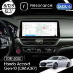 Магнітола Honda Accord Gen-10 (CR6/CR7) (2017-2022) DUDU 6 12.3" 2K QLED, 8/128, 360 (Style C)
