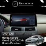 Магнітола Honda Accord Gen-8 (CU/CP/CM) (2007-2012) / Crosstour (2010-2015) [Low] DUDU 6 12.3" 2K QLED, 8/128, 360 (Style C) - Зображення 5