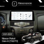 Магнітола Nissan Patrol 6 (Y62/YJ) (2010-2020) [Low] DUDU 6 12.3" 2K QLED, 8/128, 360 (Style C) - Зображення 9