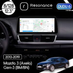 Магнітола Mazda 3 (Axela) Gen-3 (BM/BN) (2013-2019) [High] DUDU 6 12.3" 2K QLED, 8/128, 360 (Style C)