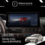 Магнітола Honda Civic Gen-8 (FK/FN/FD) (2005-2011) DUDU 6 12.3" 2K QLED, 8/128, 360 (Style C) - Зображення 5