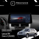 Магнітола Lexus RX Gen-2 (XU30) (2003-2009) DUDU 6 12.3" 2K QLED, 8/128, 360 (Style C) - Зображення 5